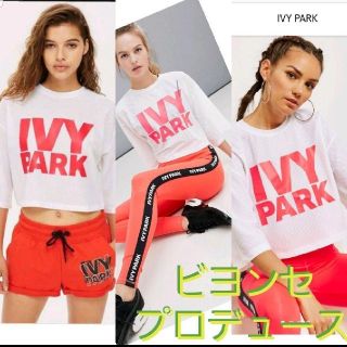 ビヨンセ　BEYONCE IVYPARK IVY PARK PINK メッシュ(Tシャツ(半袖/袖なし))