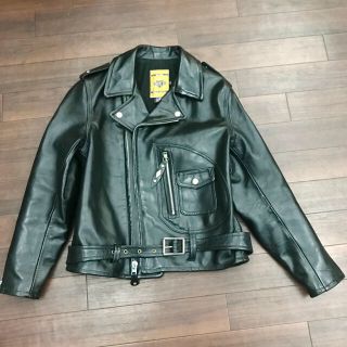 ショット(schott)のショット ホース レザー ダブル ライダース ジャケット 限定 BECK ベック(ライダースジャケット)