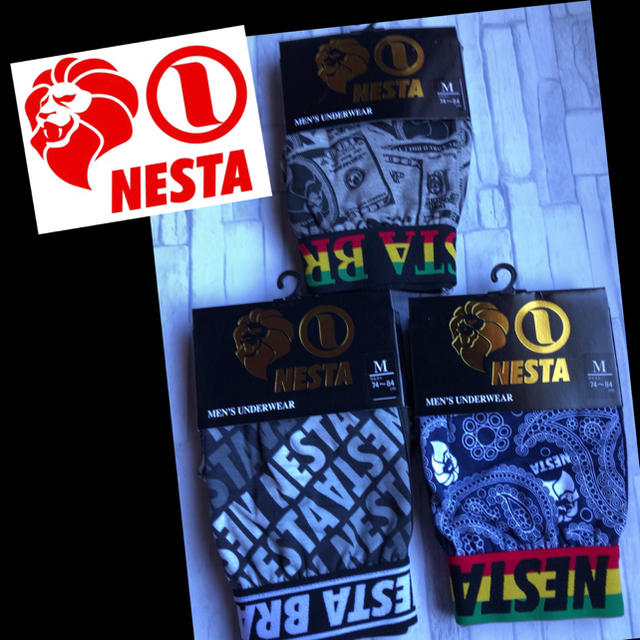 NESTA BRAND(ネスタブランド)の新品未使用 ネスタ NESTA ボクサーパンツ 3点セット！ メンズのアンダーウェア(ボクサーパンツ)の商品写真