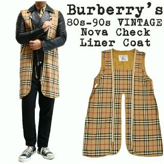 バーバリー(BURBERRY)の美品★BURBERRY★バーバリー★80s-90s★ライナーコート★ノバチェック(トレンチコート)