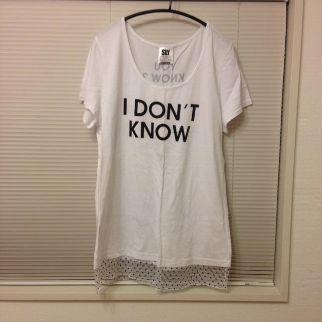 SLY(スライ)のSLYのTシャツ♡ レディースのトップス(Tシャツ(半袖/袖なし))の商品写真