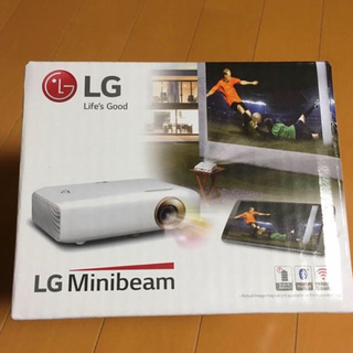 エルジーエレクトロニクス(LG Electronics)の【新品未使用】LG  LEDプロジェクター(プロジェクター)