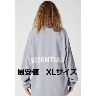 フィアオブゴッド(FEAR OF GOD)のFEAR OF GOD ESSENTIALS LONG SLEEVE 【XL】(Tシャツ/カットソー(七分/長袖))