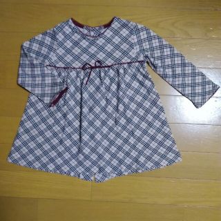 バーバリー(BURBERRY)のBURBERRY　ワンピース　サイズ90　パンツ付き(ワンピース)