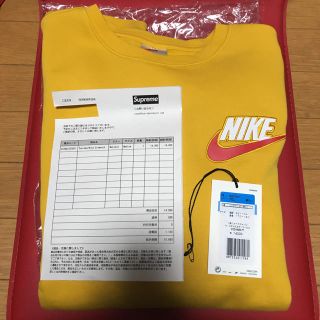 シュプリーム(Supreme)のsupreme nike crewneck(スウェット)