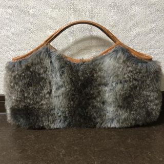 ツモリチサト(TSUMORI CHISATO)のクロまる様専用 tsumori chisatoファーバッグ(ハンドバッグ)