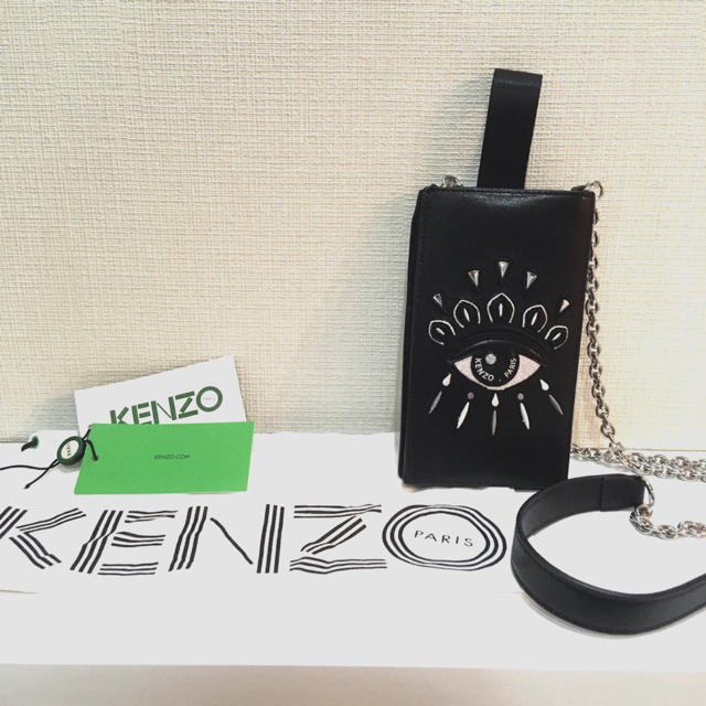 値下げ！美品！KENZO ショルダーバッグ　フォンケース