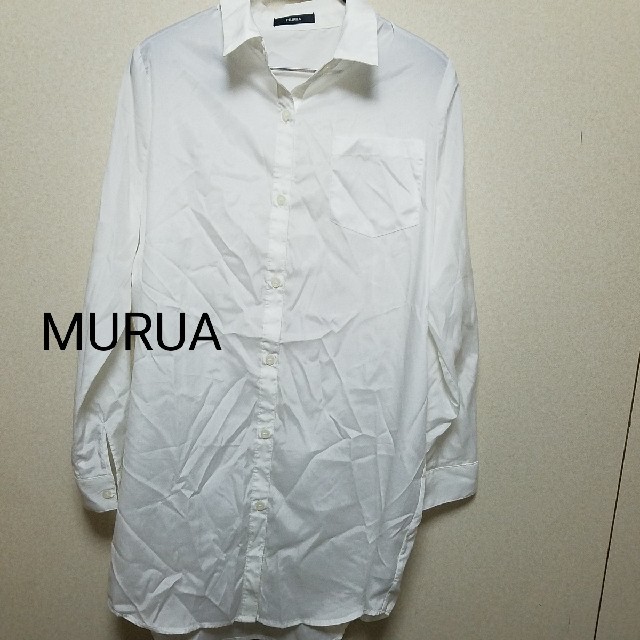 MURUA(ムルーア)のMURUA ロング丈シャツ レディースのトップス(シャツ/ブラウス(長袖/七分))の商品写真