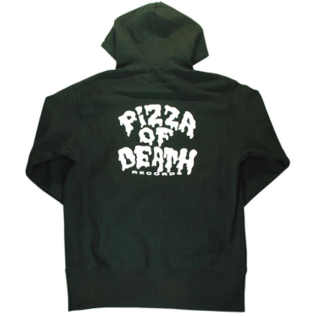 ジップパー L PIZZA OF DEATH ZIP HOODIE ピザ パーカーの通販 by ☆'s shop｜ラクマ ブラック くなってお