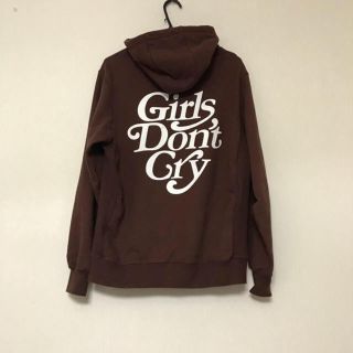 シュプリーム(Supreme)のGirls Don’t Cry フーディー ブラウン Ｌ(パーカー)