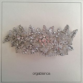 ヴェラウォン(Vera Wang)のyuina 様 Orgablanca Helena Head Comb(ヘッドドレス/ドレス)