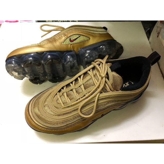 NIKE(ナイキ)のバーゲン！NIKE AIR VAPOR MAX 97 GOLD  メンズの靴/シューズ(スニーカー)の商品写真