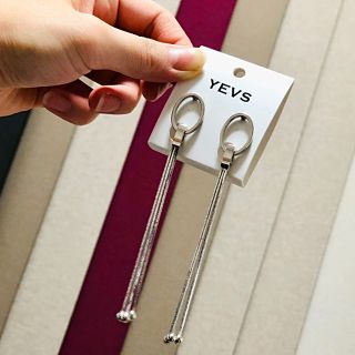 ムルーア(MURUA)のYEVS シルバーピアス 新品！！(ピアス)