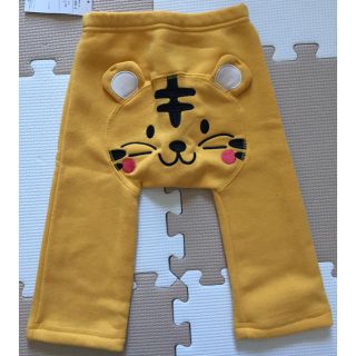 ニシマツヤ(西松屋)の新品！虎フェイス 裏起毛モンキーパンツ 80サイズ(パンツ)