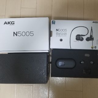 インナードット様専用　AKG N5005 ＋onso バランスケーブル付(ヘッドフォン/イヤフォン)