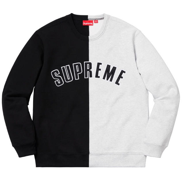 Supreme(シュプリーム)の【国内正規品】supreme Split Crewneck Sweatshirt メンズのトップス(スウェット)の商品写真
