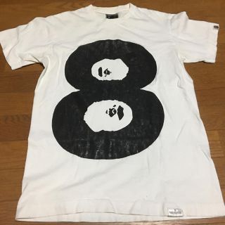 アベイシングエイプ(A BATHING APE)のA BATHING APE (ア ベイシング エイプ) 8周年記念手刷りTシャツ(Tシャツ/カットソー(半袖/袖なし))