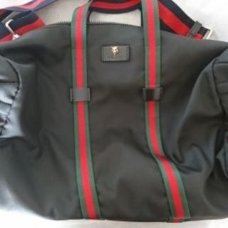 グッチ(Gucci)のGUCCIテクノキャンパスボストンバッグ(ボストンバッグ)