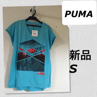 プーマ(PUMA)の新品PUMAプーマ 半袖 VネックTシャツ ヨガウェアS 4104円150160(Tシャツ(半袖/袖なし))
