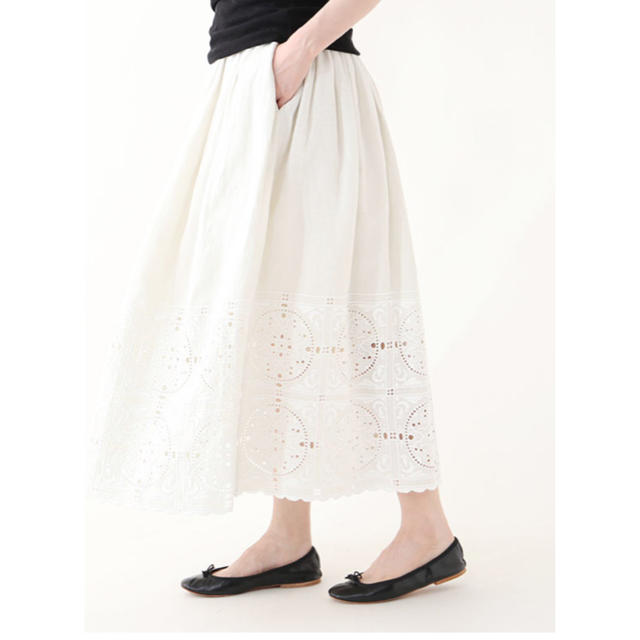 出産祝い Robe - リゼッタ リネン ロングスカート 完売 コニー