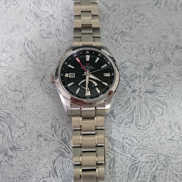 ORIENT(オリエント)のオリエントスター   GMT   パワーリザーブ メンズの時計(腕時計(アナログ))の商品写真