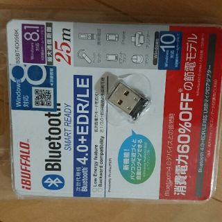 バッファロー(Buffalo)の新品 バッファローBluetoothアダプター(PC周辺機器)