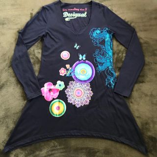 デシグアル(DESIGUAL)のDesigualロングカットソー(カットソー(長袖/七分))