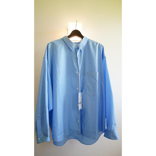 COMOLI(コモリ)のグラフペーパーRegular Collar Big Sleeve Shirt メンズのトップス(シャツ)の商品写真