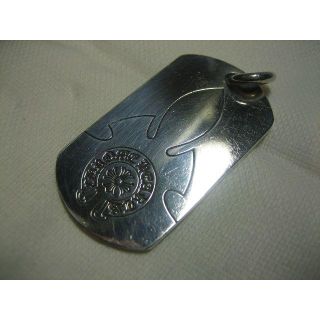 クロムハーツ(Chrome Hearts)のＣＨＲＯＭＥ　ＨＥＡＲＴＳ　フレアニドッグタグ(ネックレス)