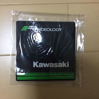 カワサキ(カワサキ)のKawasaki ラバー製コースター（非売品）(その他)