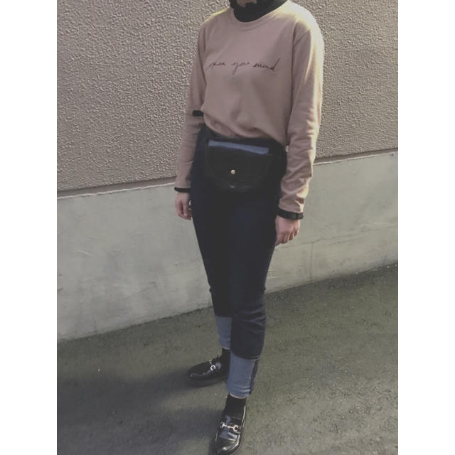 ZARA(ザラ)のbrown long tee 🐻 メンズのトップス(Tシャツ/カットソー(七分/長袖))の商品写真