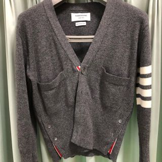 トムブラウン(THOM BROWNE)のTHOM BROWNE カシミヤカーディガン0(カーディガン)