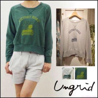 アングリッド(Ungrid)の《アングリッド》ヴィンテージ風 トレーナー(mmmm♡様専用)(トレーナー/スウェット)