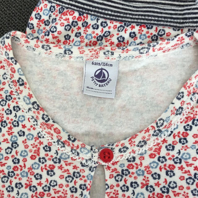 PETIT BATEAU(プチバトー)のPETIT BATEAU プチバトー パジャマ 6ans 120 キッズ/ベビー/マタニティのキッズ服女の子用(90cm~)(パジャマ)の商品写真