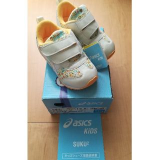 アシックス(asics)の新品　15.5cm　アシックス　asics　アイダホベビー　イエロー(スニーカー)