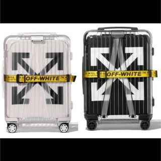 リモワ(RIMOWA)の◆手渡し可能◆2色セット◆Off-White™ x RIMOWA《第2弾》(トラベルバッグ/スーツケース)