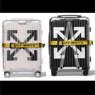 オフホワイト(OFF-WHITE)の◆手渡し可能◆2色セット◆Off-White™ x RIMOWA《第2弾》(トラベルバッグ/スーツケース)