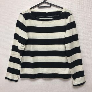 ユニクロ(UNIQLO)のジュピタ様専用 ユニクロ * ボーダーカットソー(カットソー(長袖/七分))