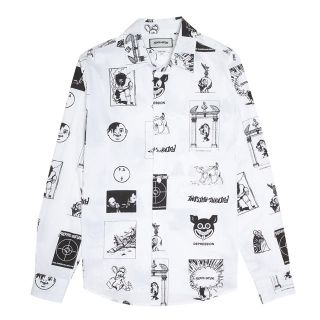 シュプリーム(Supreme)のMサイズ fucking awesome シャツ(シャツ)