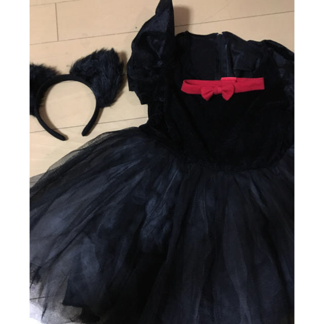 ハロウィン黒猫♡140 エンタメ/ホビーのコスプレ(衣装)の商品写真