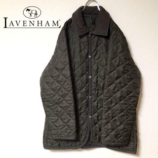 ラベンハム(LAVENHAM)のLAVENHAM ラベンハム キルティングジャケット　カーキ(ナイロンジャケット)