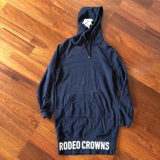 ロデオクラウンズワイドボウル(RODEO CROWNS WIDE BOWL)のRODEO♡RCWB♡パーカーワンピース♡(ミニワンピース)