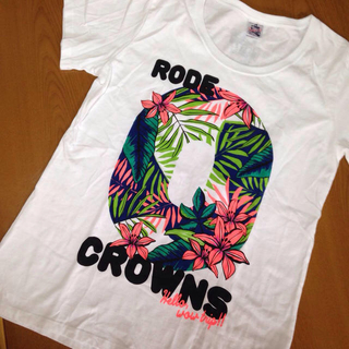 ロデオクラウンズ(RODEO CROWNS)のロデオ プリントtee(Tシャツ(半袖/袖なし))