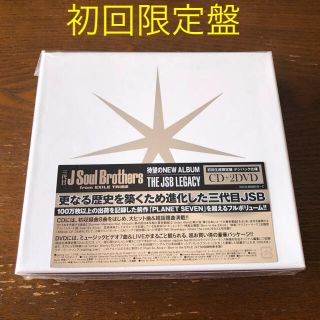 サンダイメジェイソウルブラザーズ(三代目 J Soul Brothers)の3代目 JSB CD +DVD 『THE JSB LEGACY』初回限定盤(ミュージック)