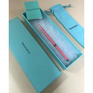 ティファニー(Tiffany & Co.)のティファニー ボールペン ピンク(ペン/マーカー)