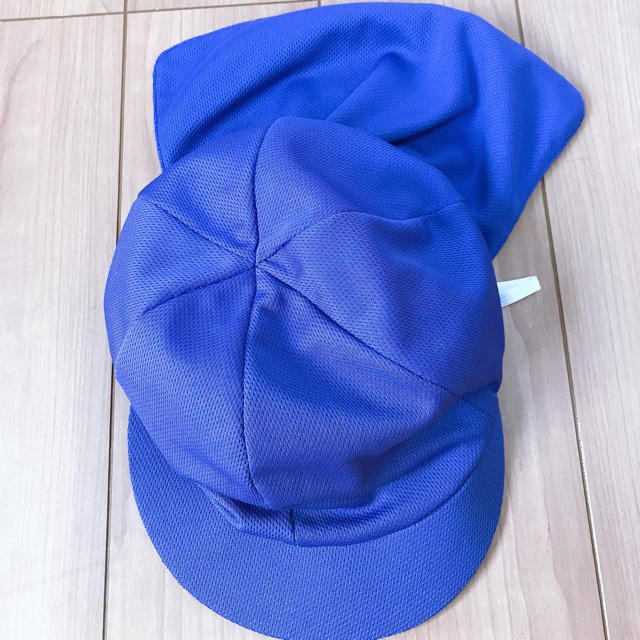幼稚園 カラー帽 紫  フリーサイズ キッズ/ベビー/マタニティのこども用ファッション小物(帽子)の商品写真