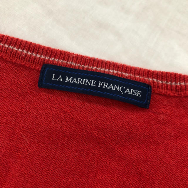 LA MARINE FRANCAISE(マリンフランセーズ)のLA MARINE FRANCAISE Vネック ニット レディースのトップス(ニット/セーター)の商品写真