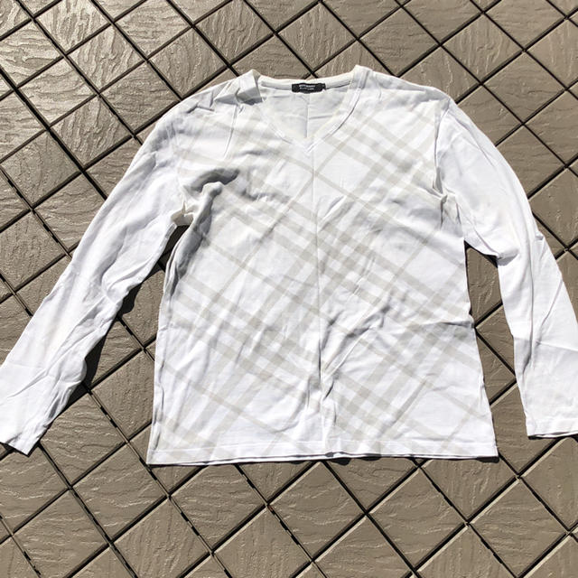 BURBERRY BLACK LABEL(バーバリーブラックレーベル)のバーバリーブラックレーベル長袖Tシャツ メンズのトップス(Tシャツ/カットソー(七分/長袖))の商品写真