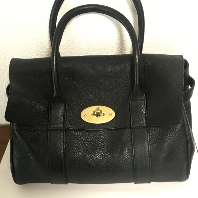 マルベリー Mulberry バッグ bayswater Ledbury 黒 革