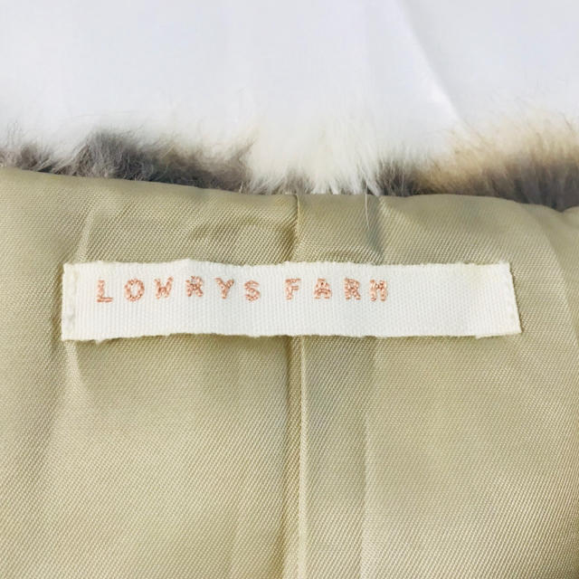 LOWRYS FARM(ローリーズファーム)の【美品】結婚式 にも！ お呼ばれ ファーベスト レディースのトップス(ボレロ)の商品写真